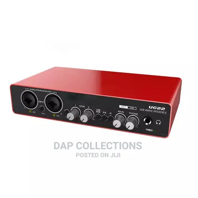 Quality USB Audio Interface Sound Card