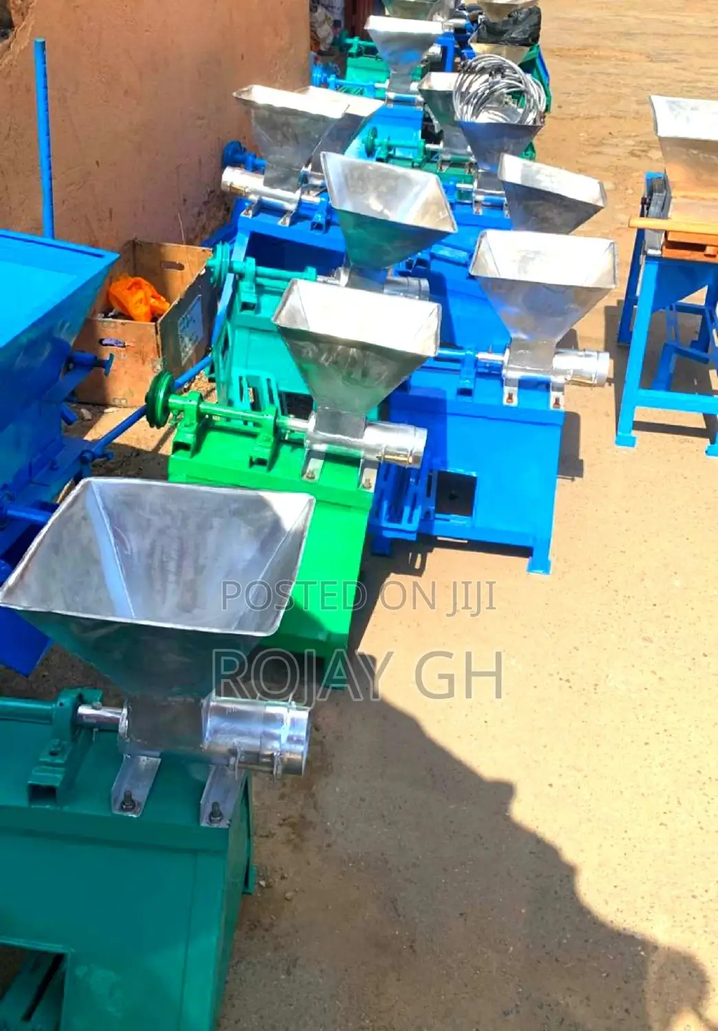 Electric Motor and Engine Fufu Machine