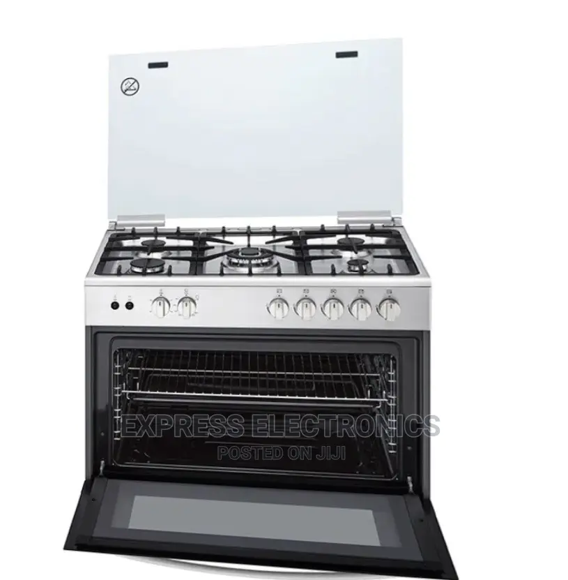 5 Burners, Flame Failure Device Gas Cooker LG