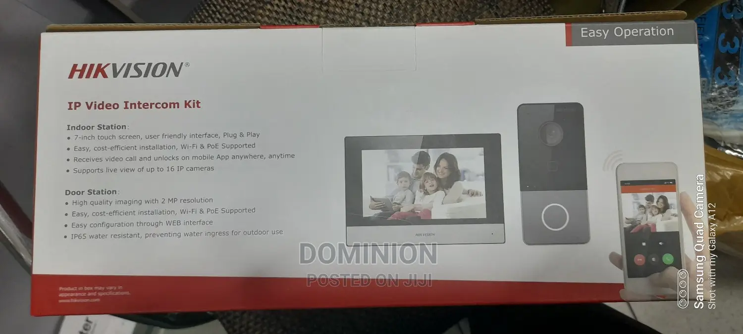 Hikvision Ds-Kis603 IP Video Intercom KIT Wifi 2mp