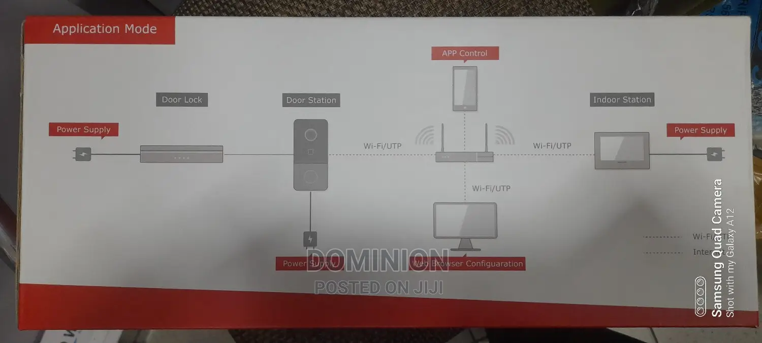 Hikvision Ds-Kis603 IP Video Intercom KIT Wifi 2mp