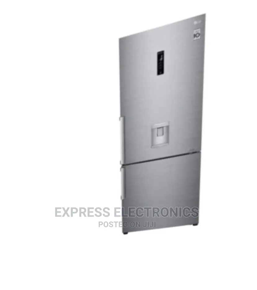 LG Refrigerator Gc-F682hlhl 418L Silver + Dispenser