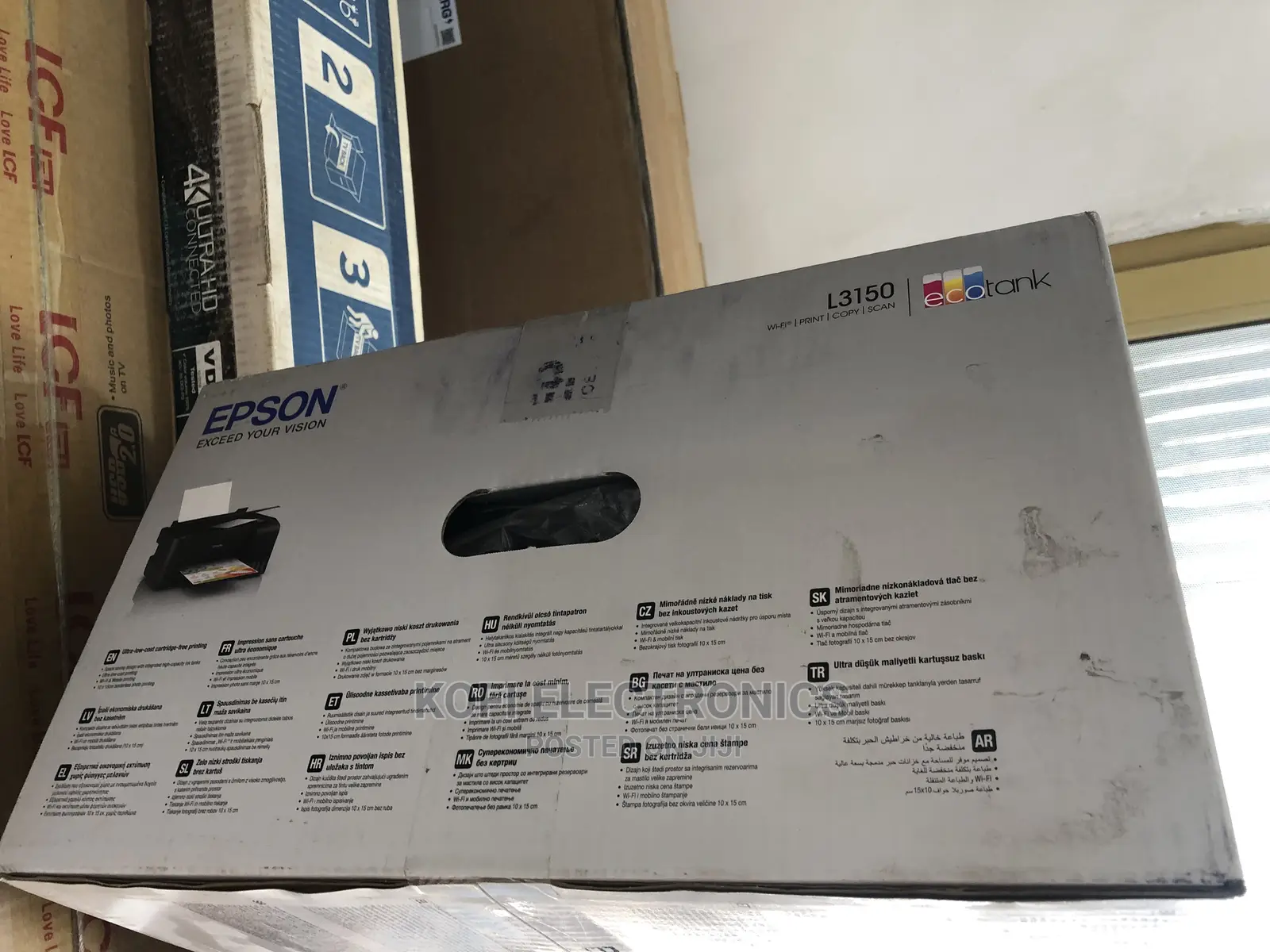 Copy Quality Epson Printer L3150 MFP Tank 3 in 1