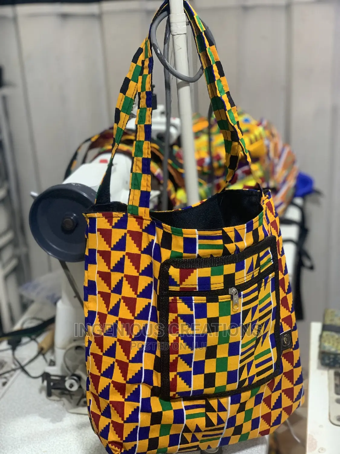 Ankara Tote Bags