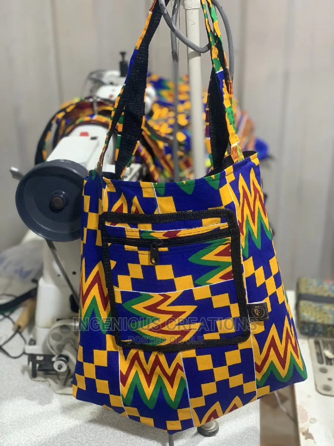 Ankara Tote Bags