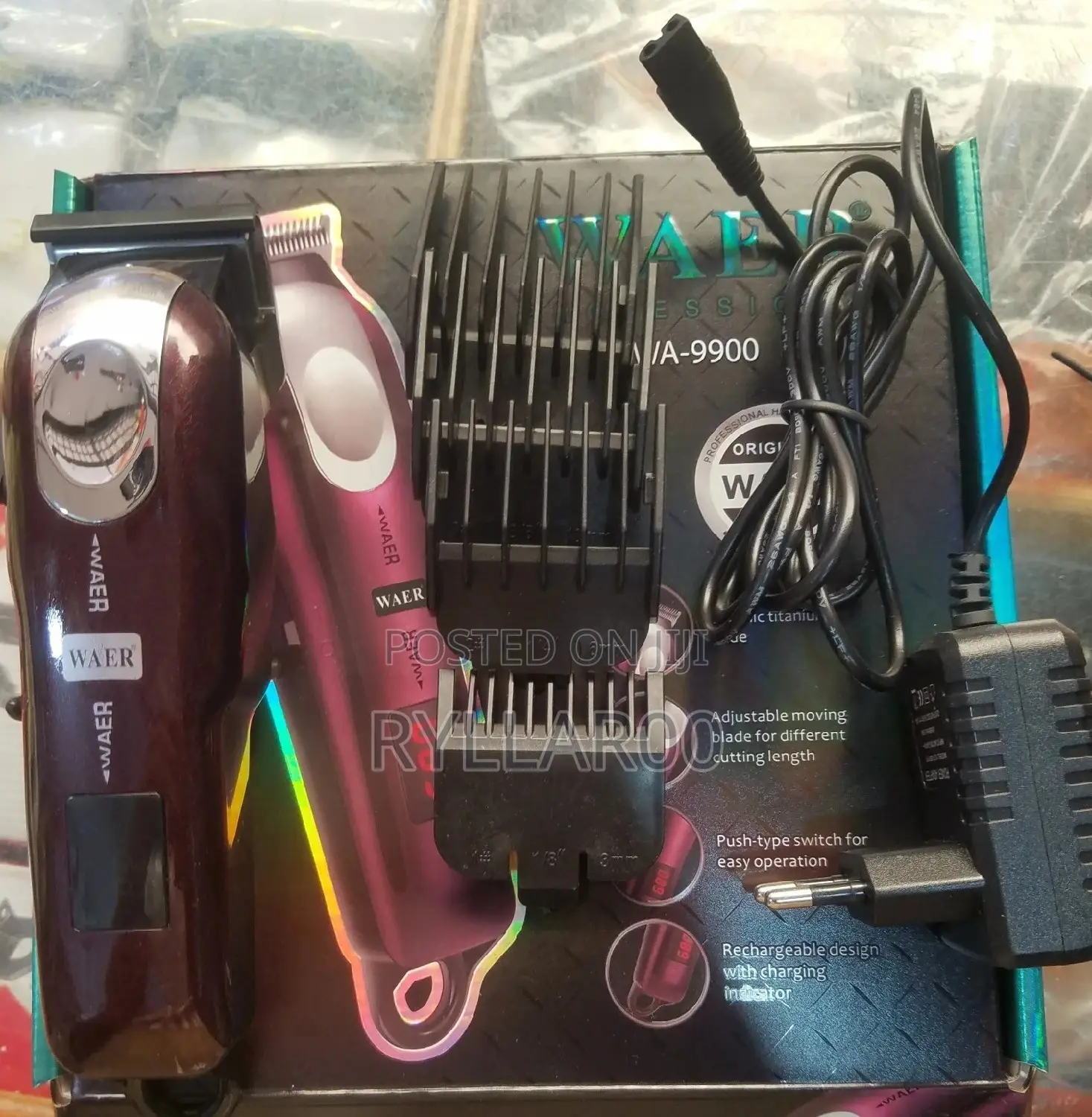 Waer Professional Hair Clipper Wa-9900