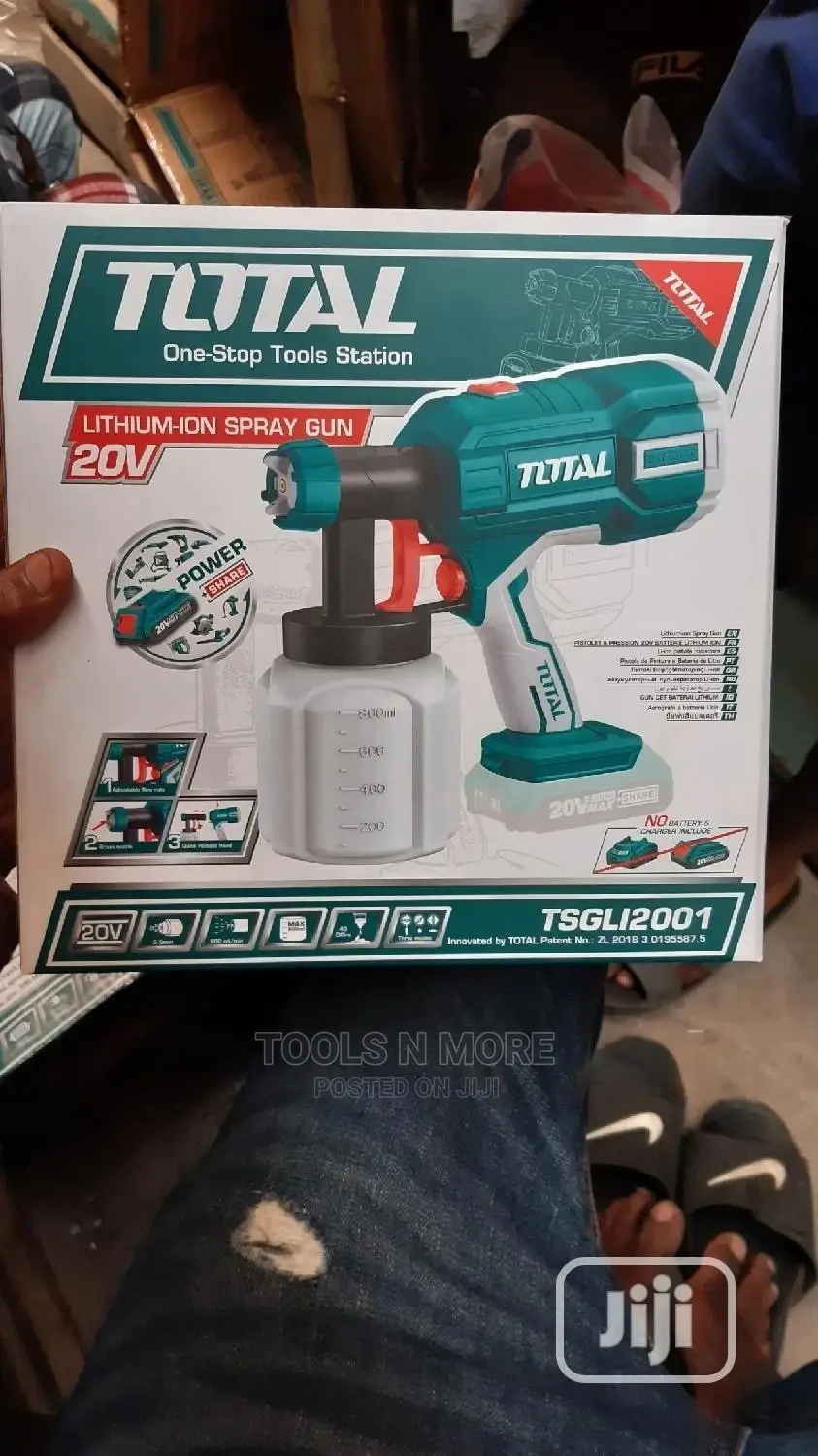 TOTAL Cordless Spray Gun Set