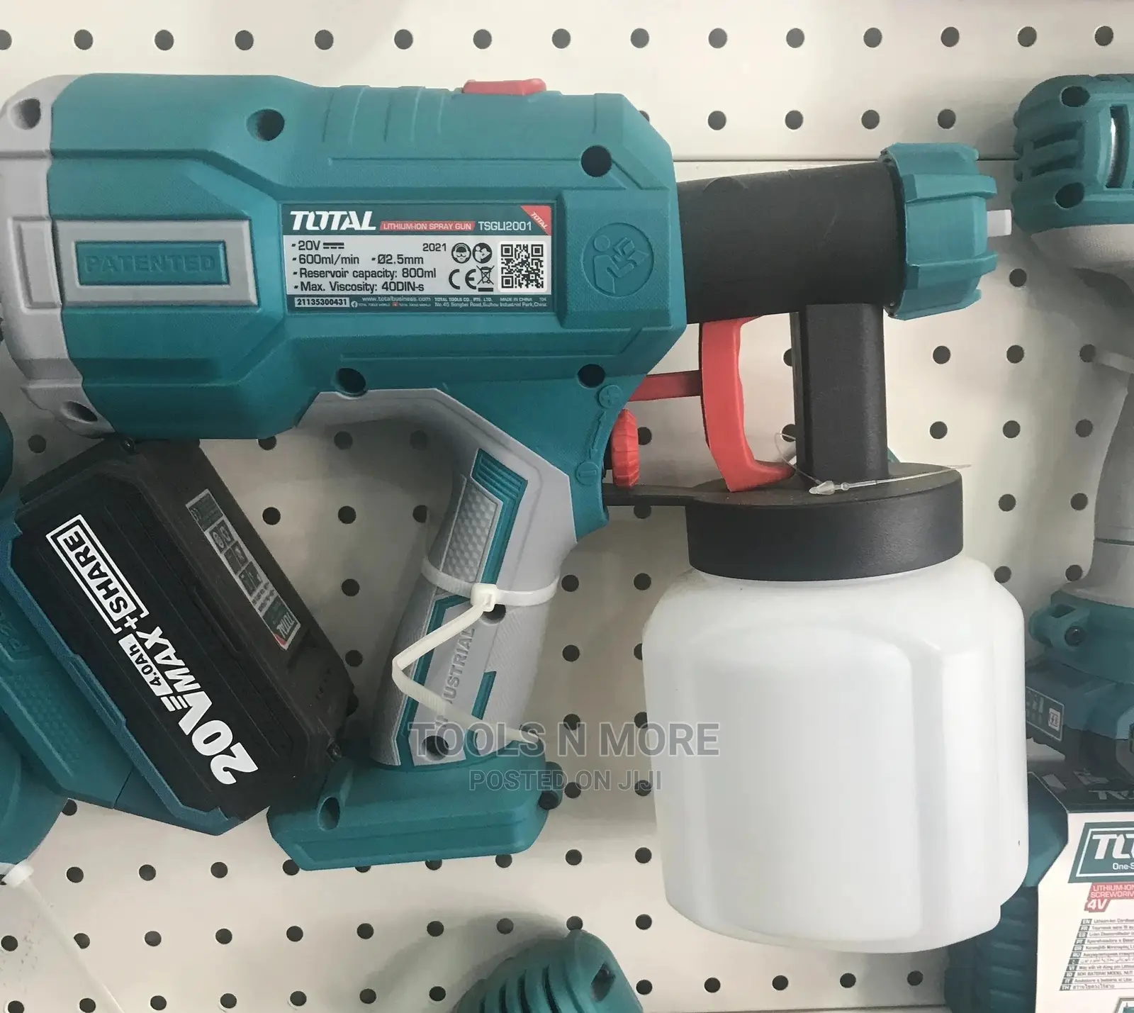TOTAL Cordless Spray Gun Set