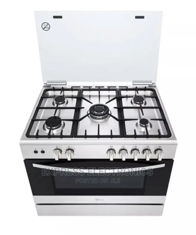 LG 90X60 5 Burner Gas Cooker With Power Convection(FA415RMA)