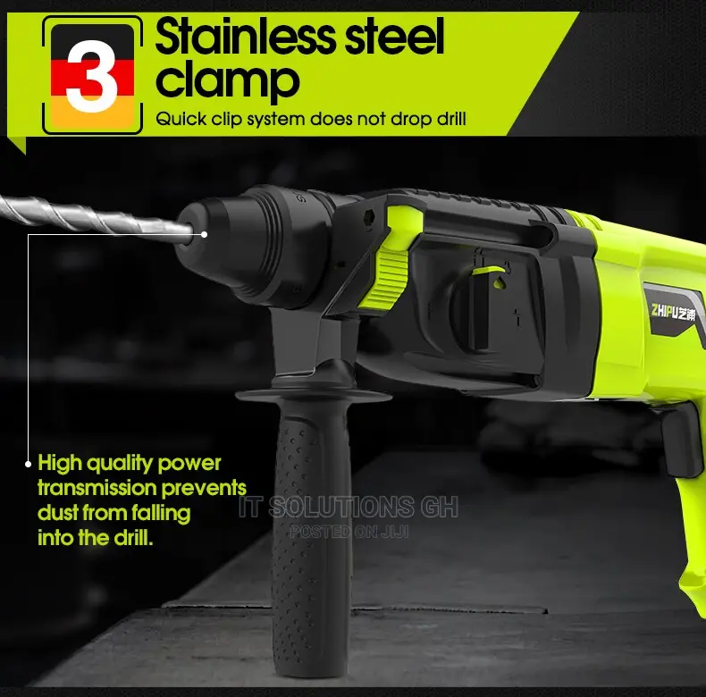 ZHIPU Light Rotary Hammer Drill Electric Drills Two Multi-Pu