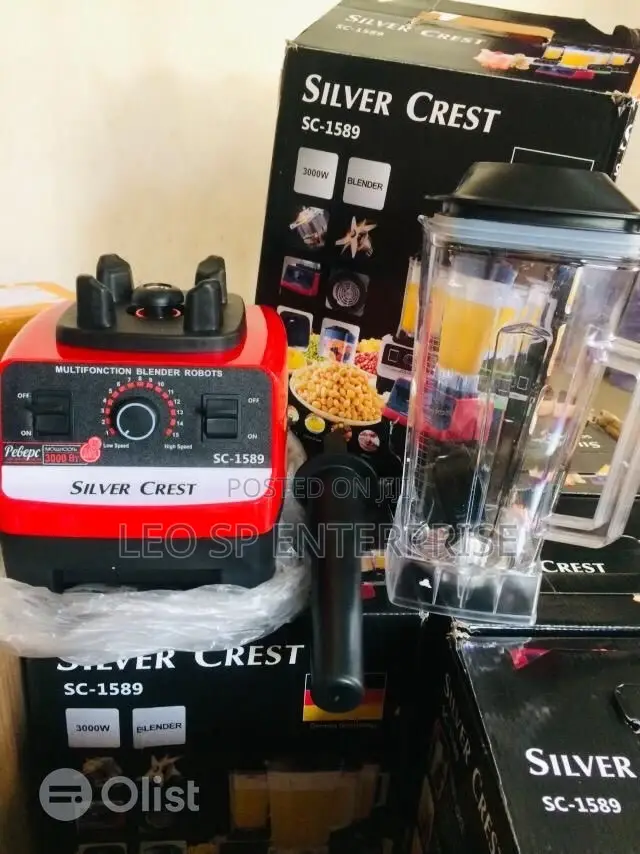 Silver Crest Double Cup Commercial Blender