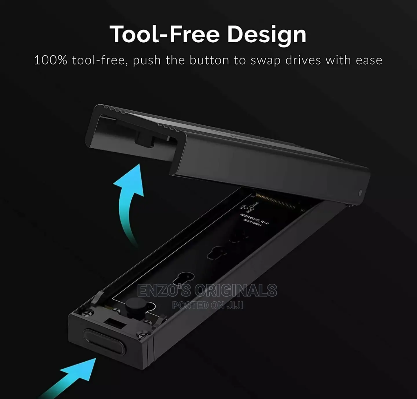 Sabrent M.2 Nvme Ssd Enclosure Single Double Cut Usb 3.2