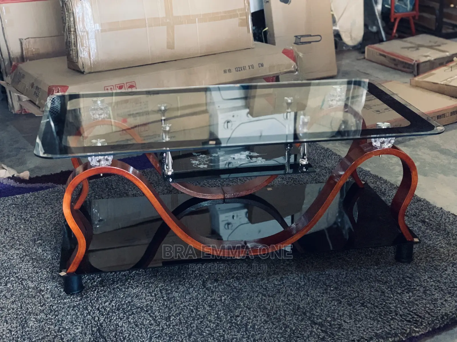 Tempered Glass Center Table