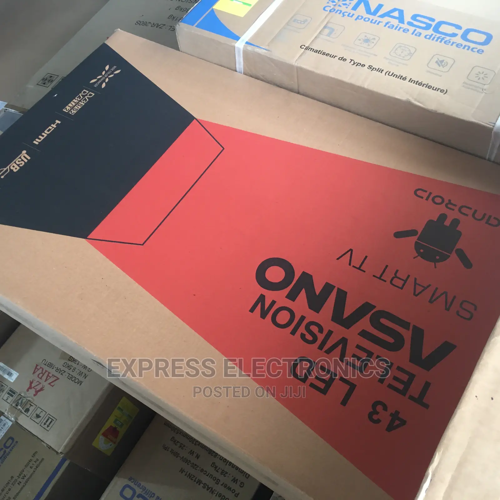 Asano 43” Smart Tv HD LED Digital Satellite