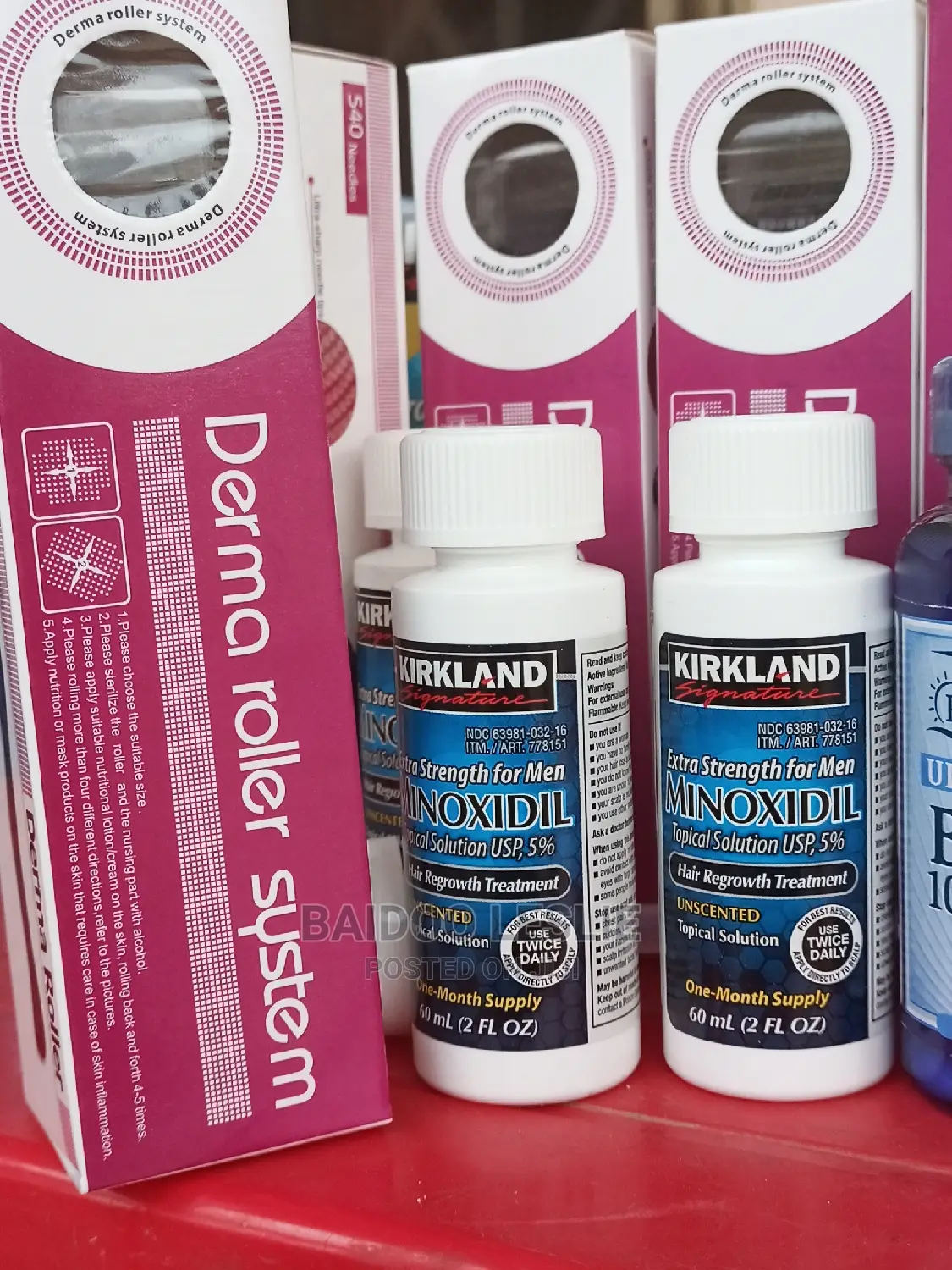 Kirkland USA and Derma Roller 0.5mm