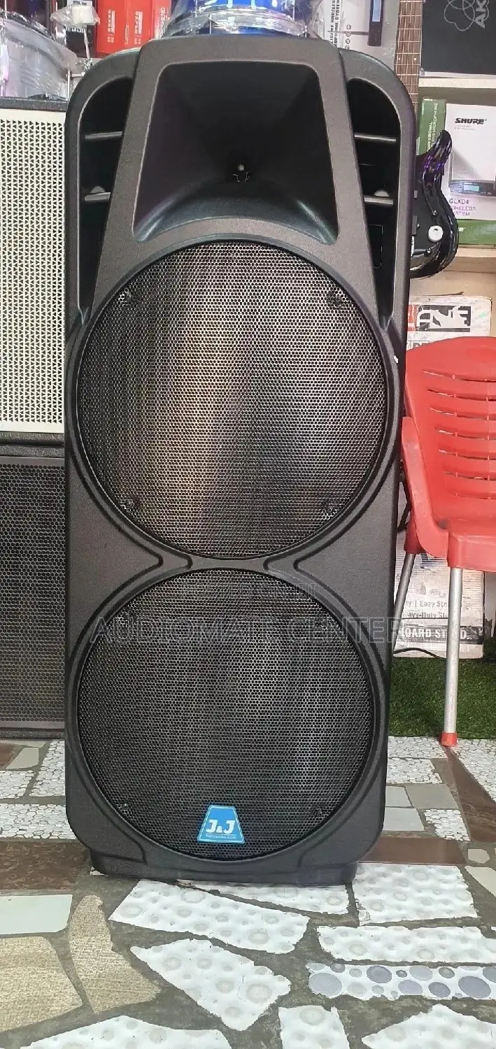 J J Double Rechargeable Speaker