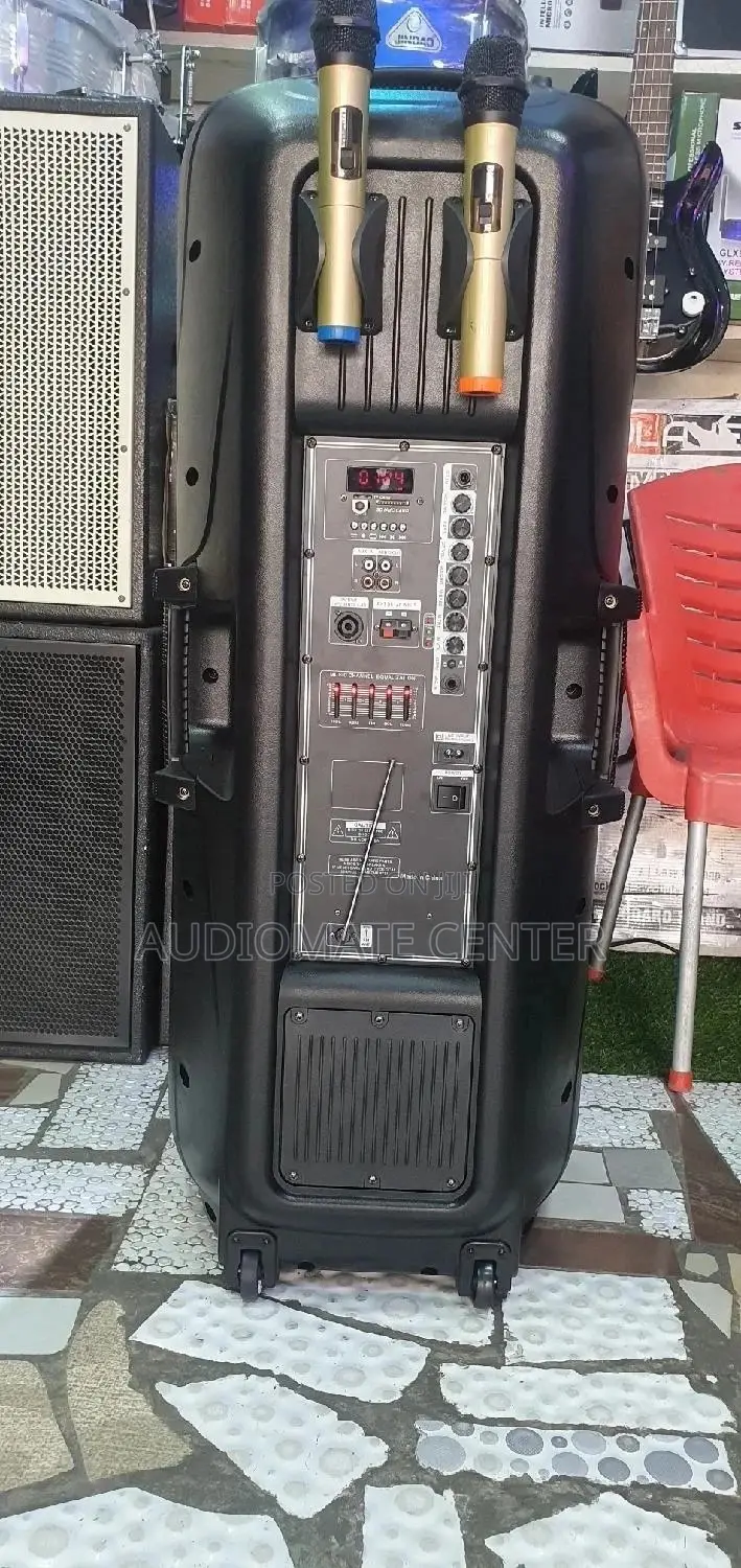 J J Double Rechargeable Speaker