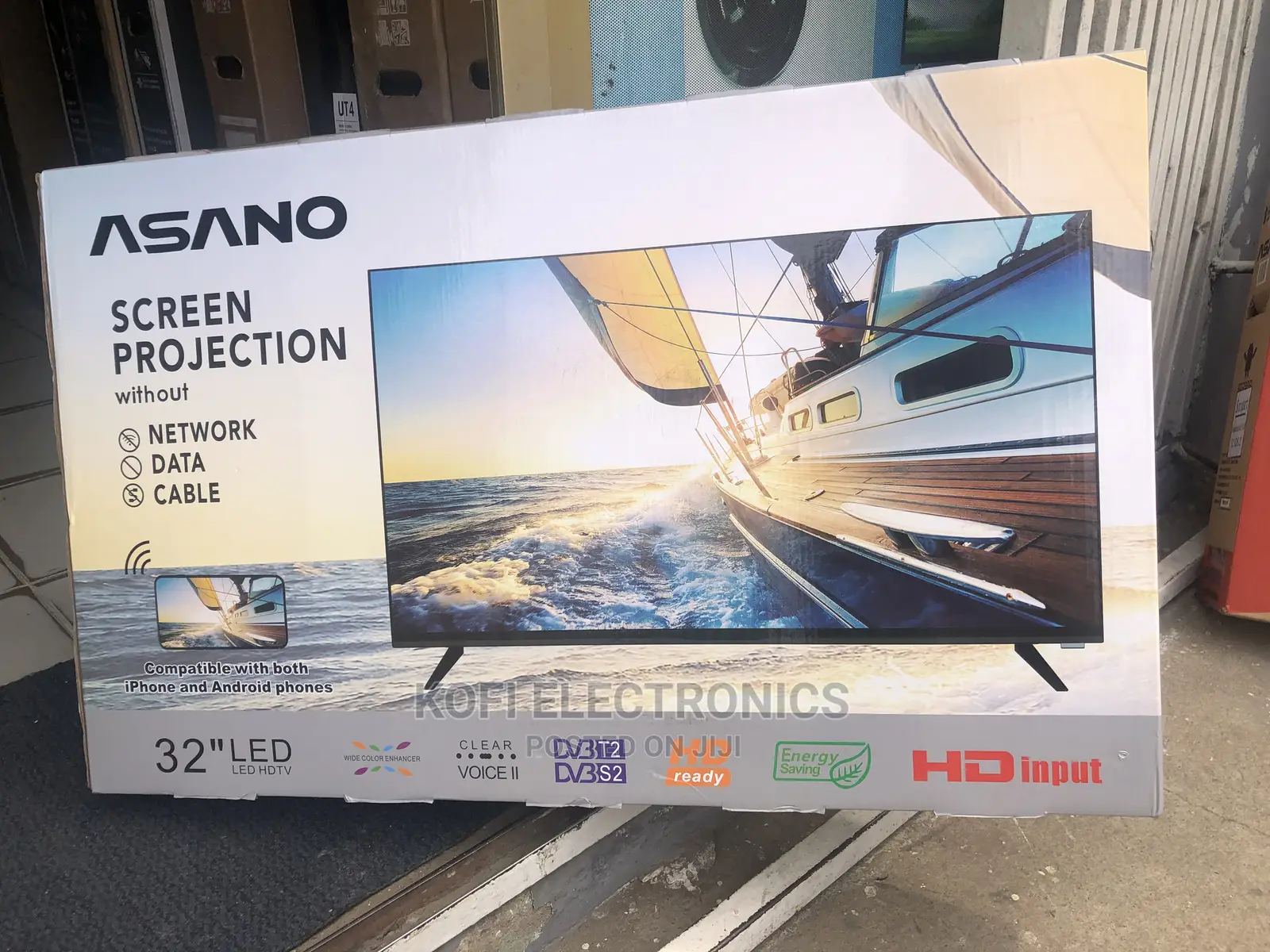 Digital Satellite Asano 32′′ Tv (Miracast Only)