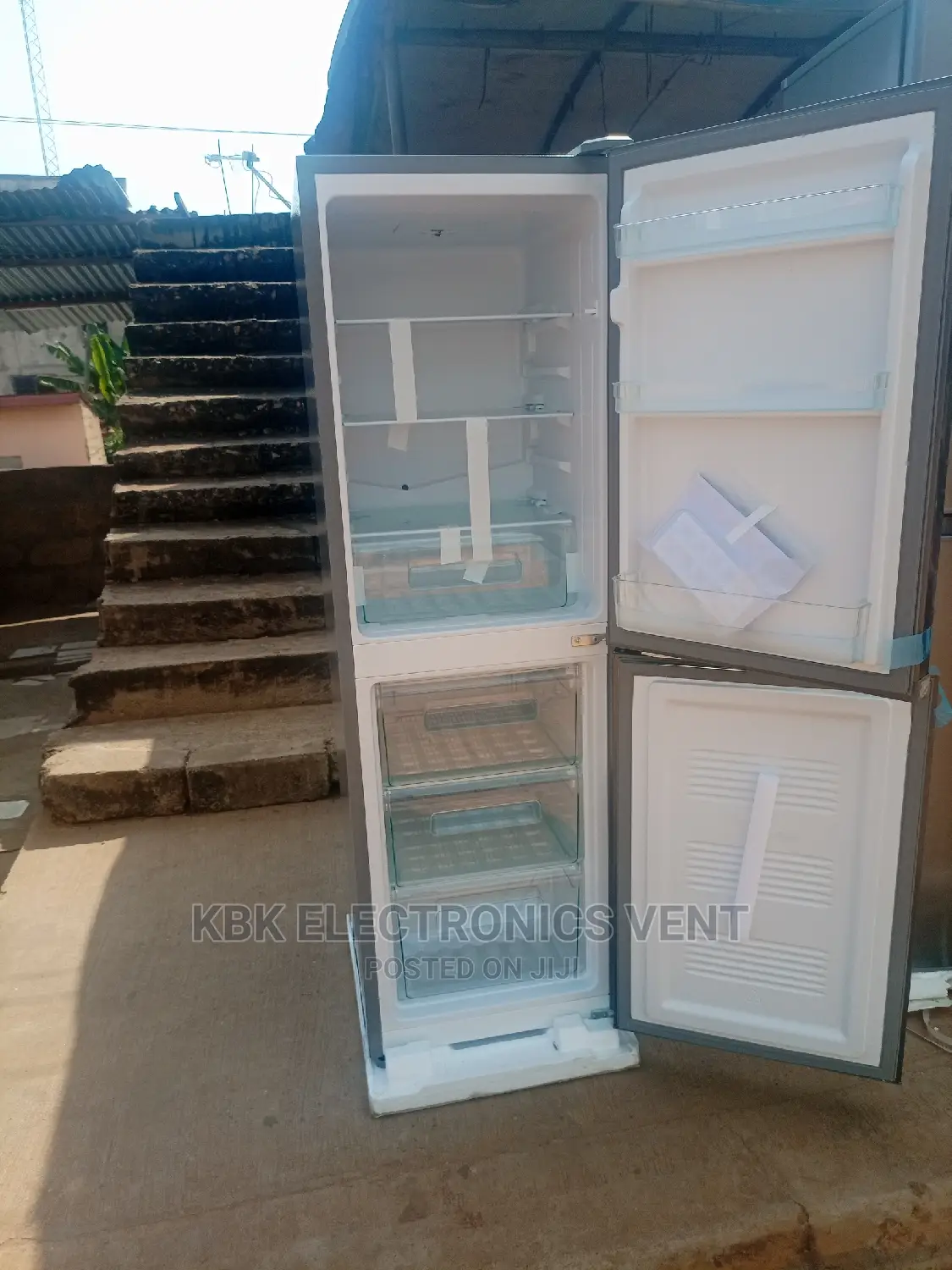 Nasco 200ltr Double Door Refrigerator