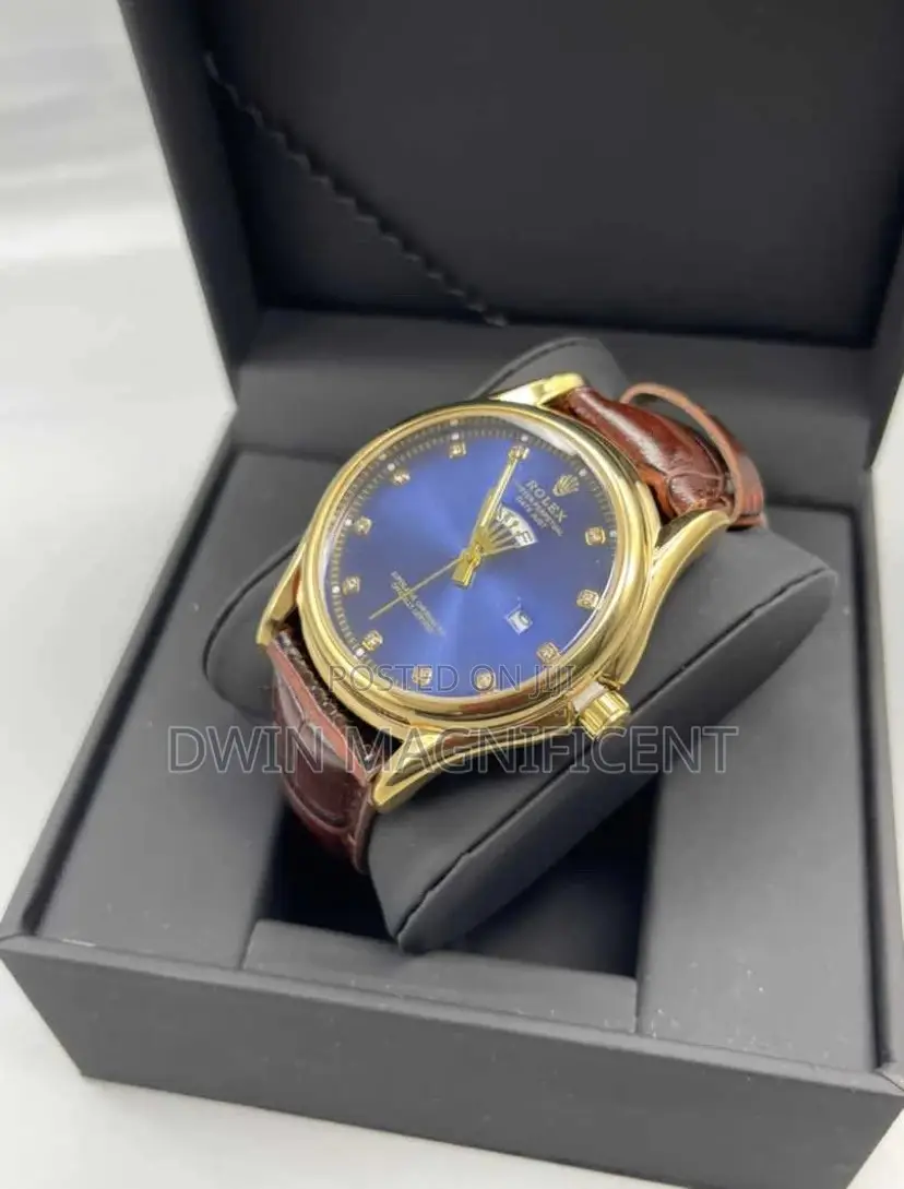 Rolex Genuine Leather Watches