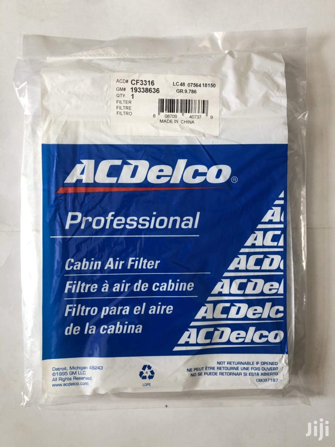 Cabin Air Filter (Acdelco - CF3316)