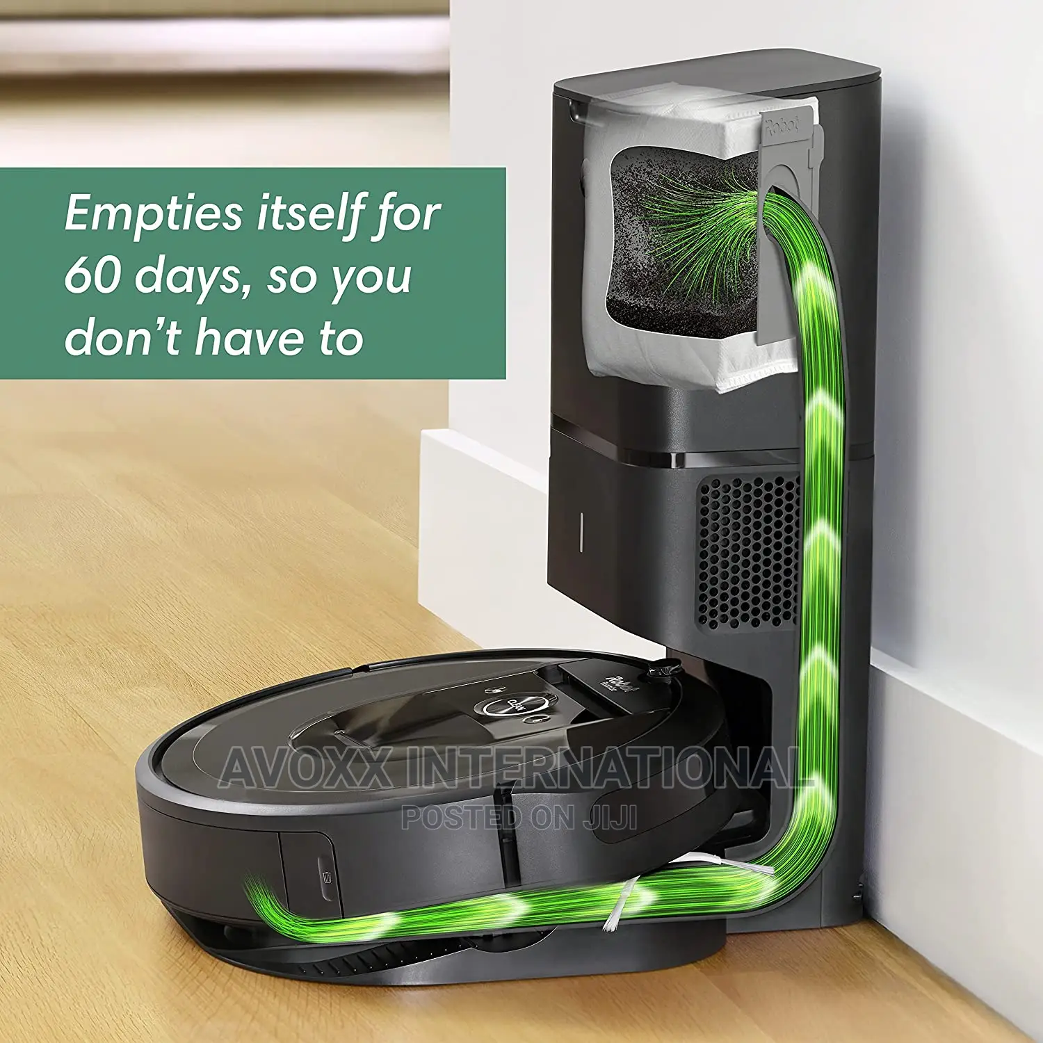 Irobot Roomba I7+(7550) Vacuum W/Automatic Dirt Disposal