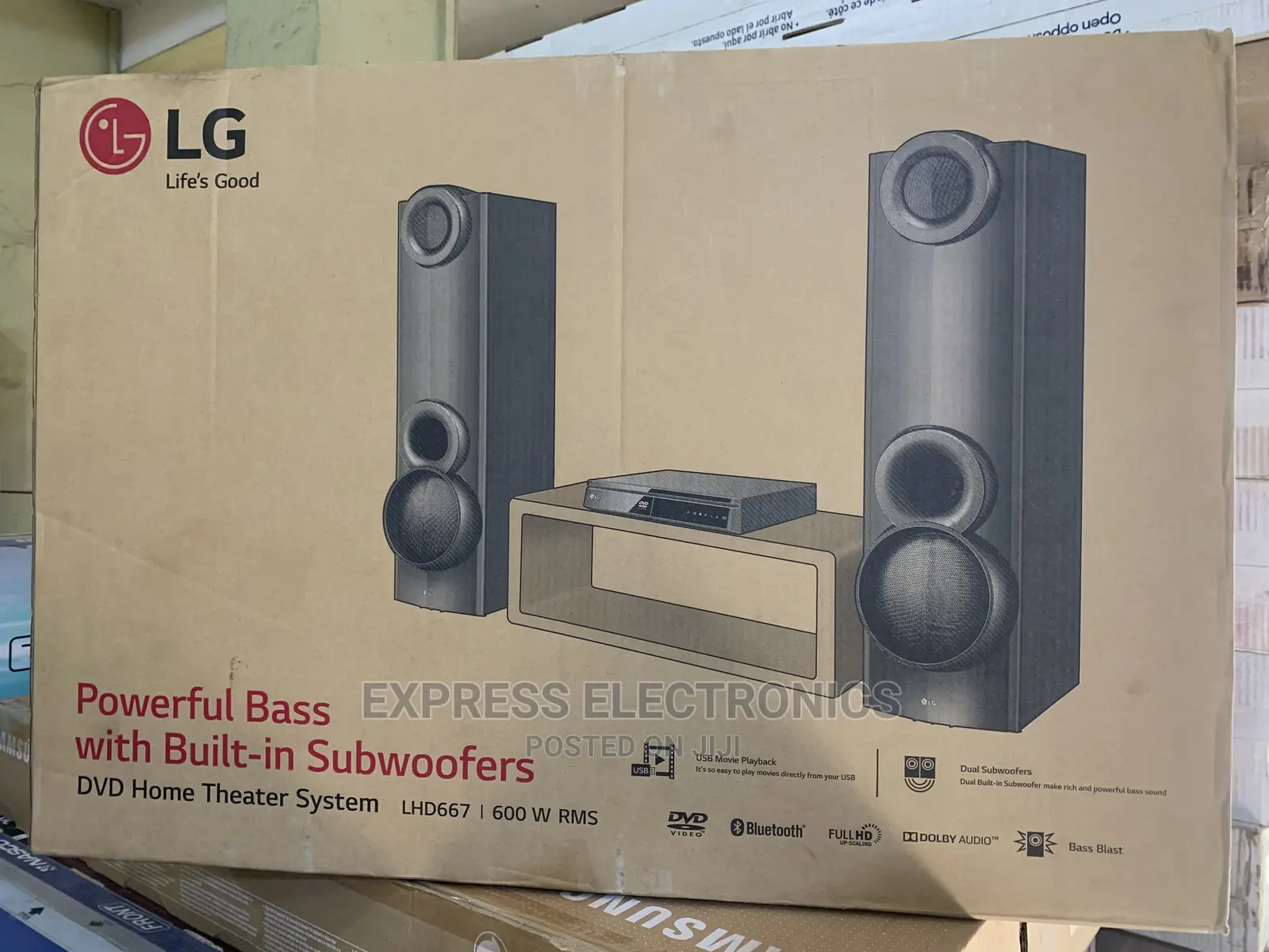 Quality LHD667 Home Theater System LG DVD