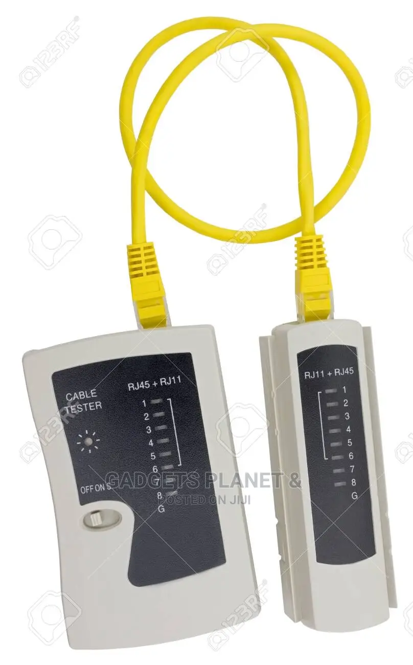 RJ45 and RJ11 Network Cable Tester