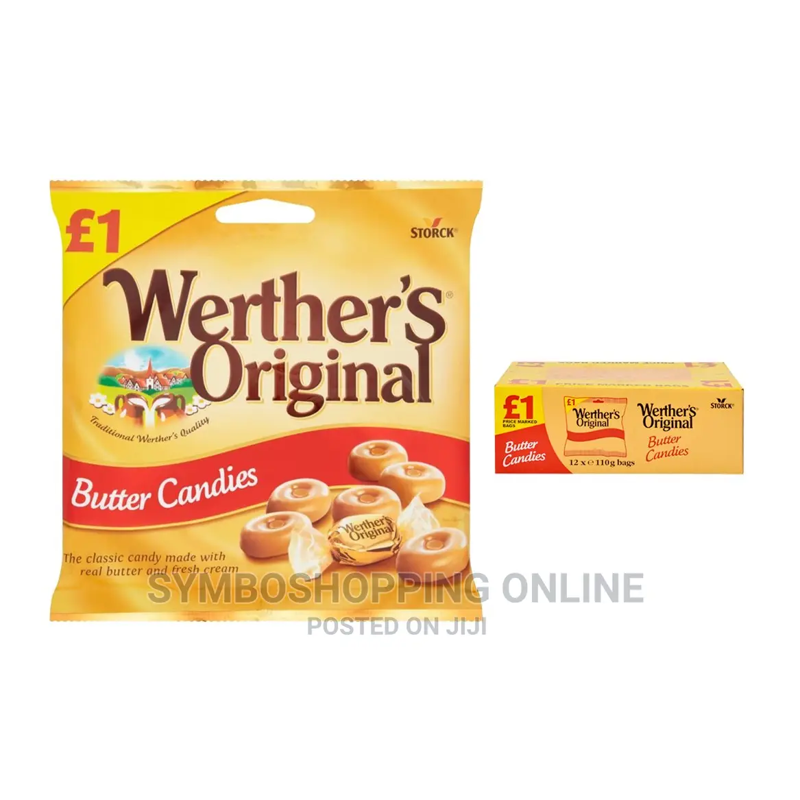 Werther’S Original Butter Candies Bag-110g