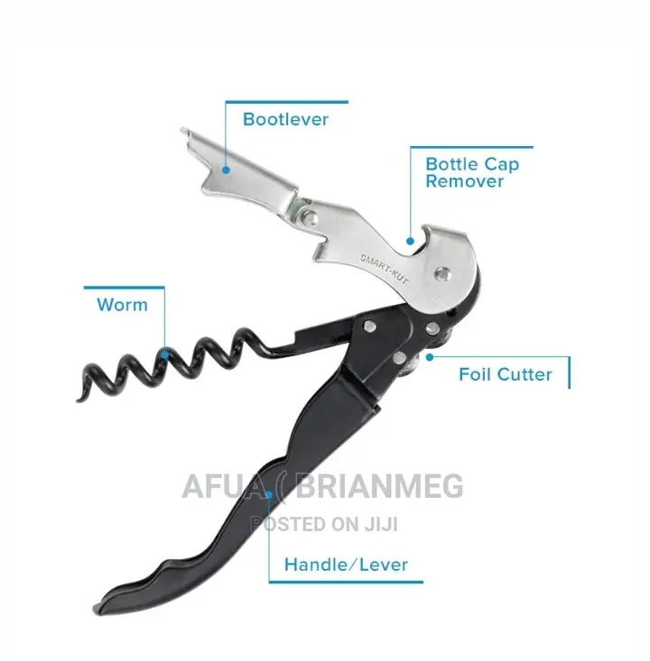 Bartenders Corkscrew Wine Opener