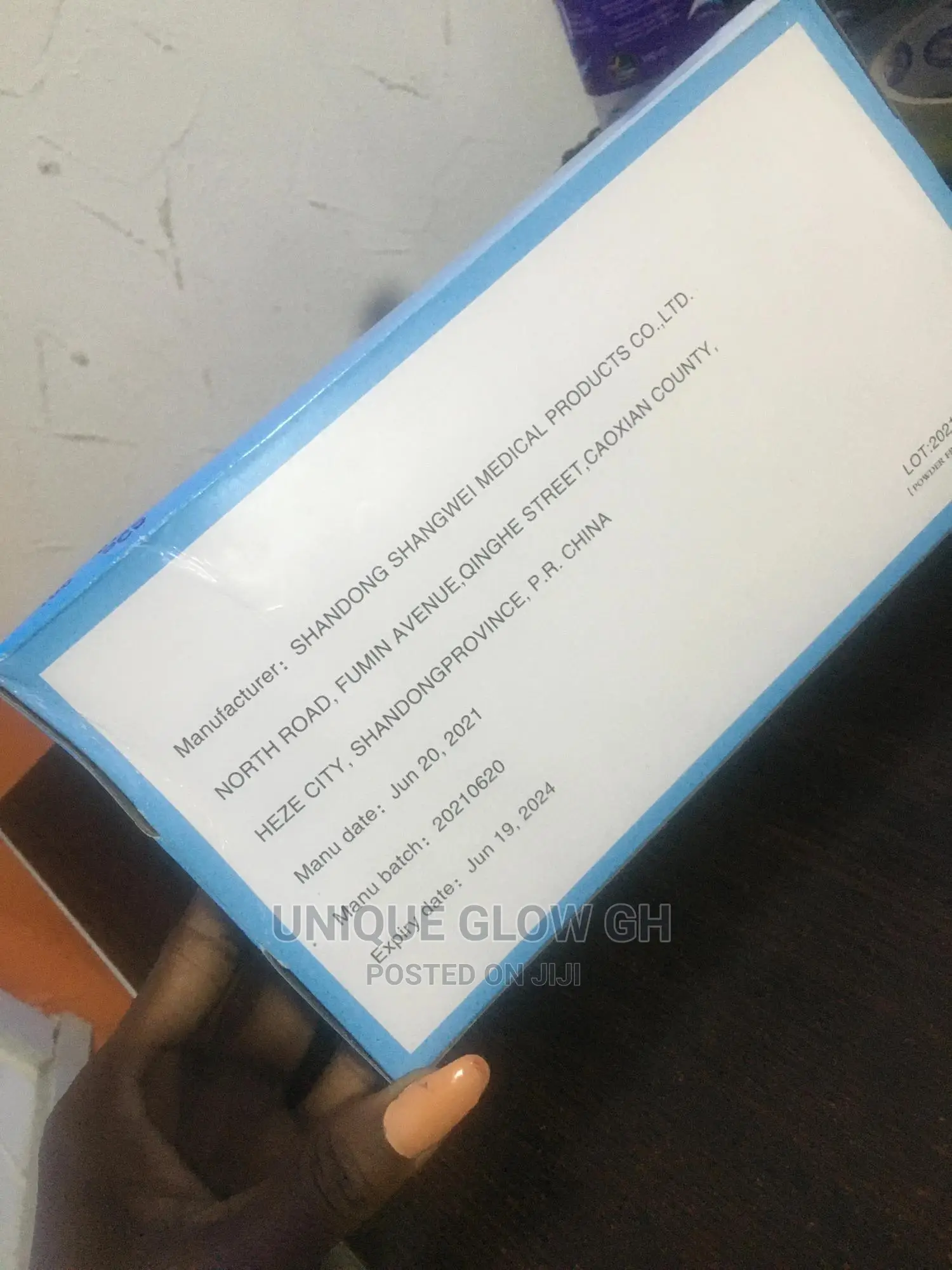 Disposable Nitrile Blue Fits Well, Tight