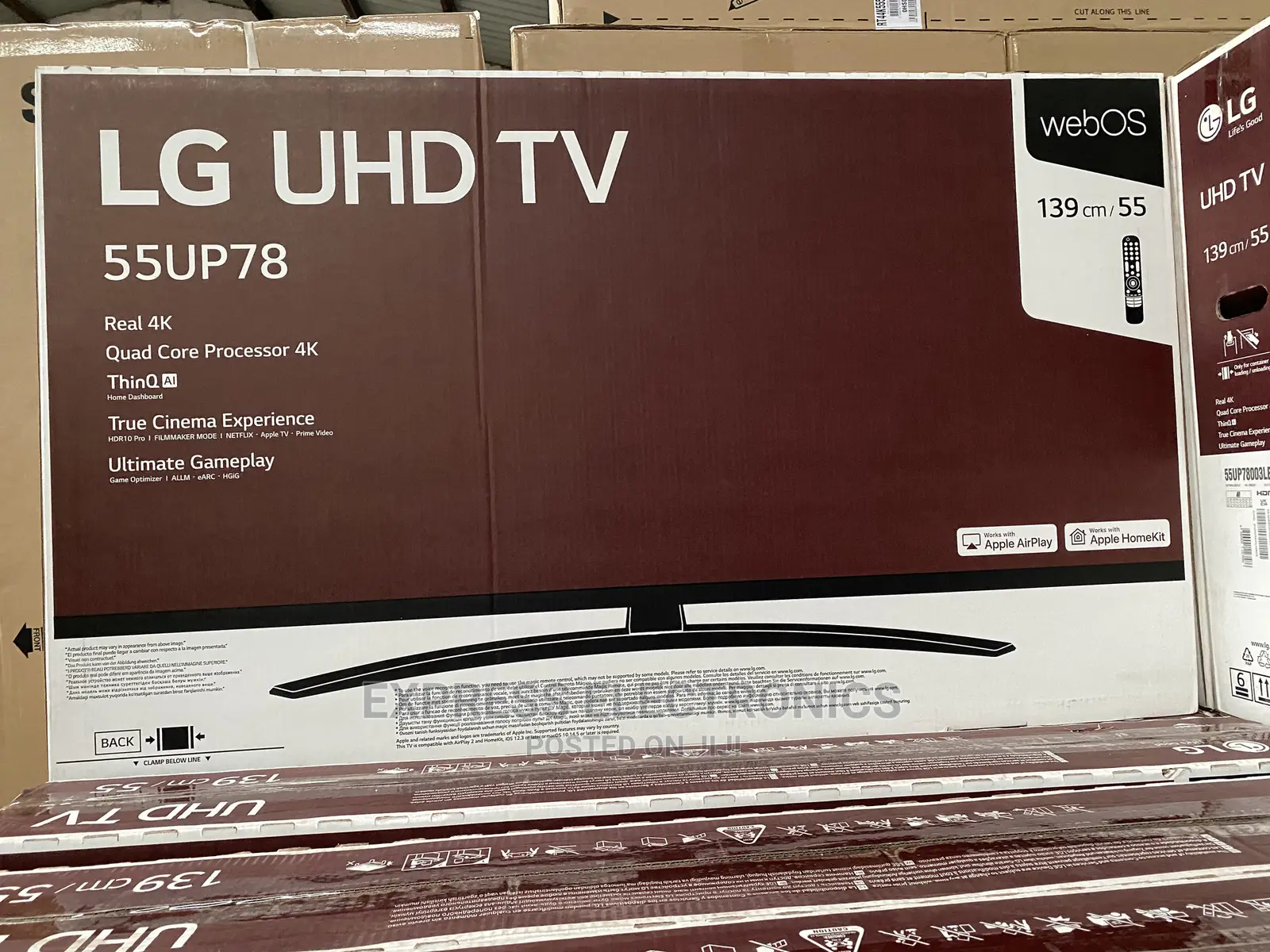LG 55UP78 55" Smart 4K LED TV+ Wireless Keyboard And Mouse