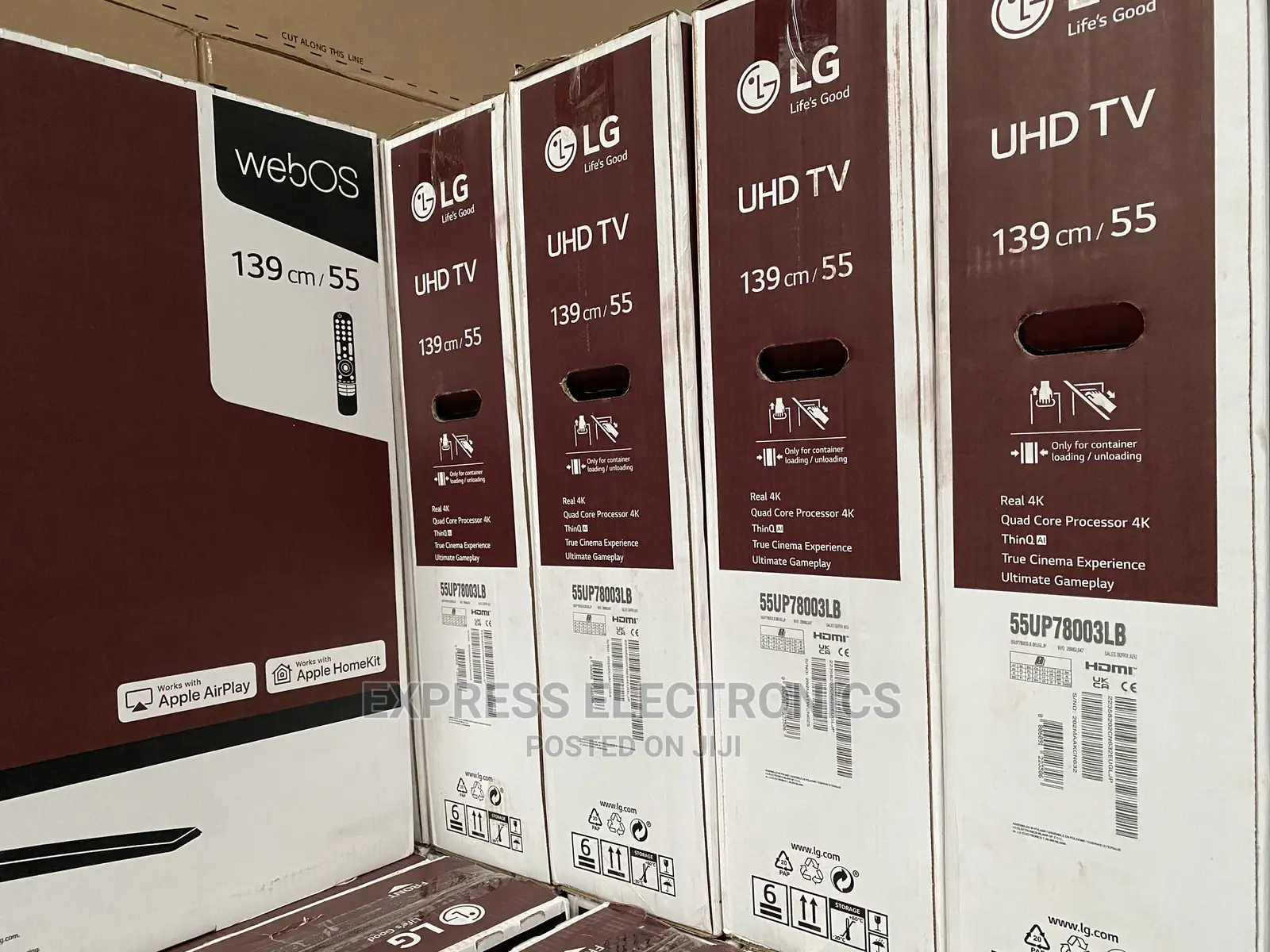 LG 55UP78 55" Smart 4K LED TV+ Wireless Keyboard And Mouse