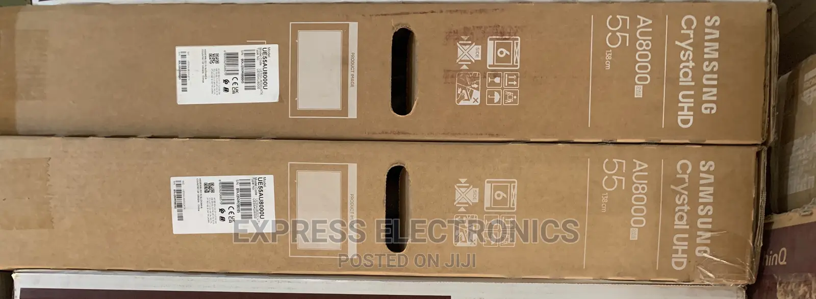 Samsung UHD Smart TV AU8000 +Wireless Keyboard and Mouse