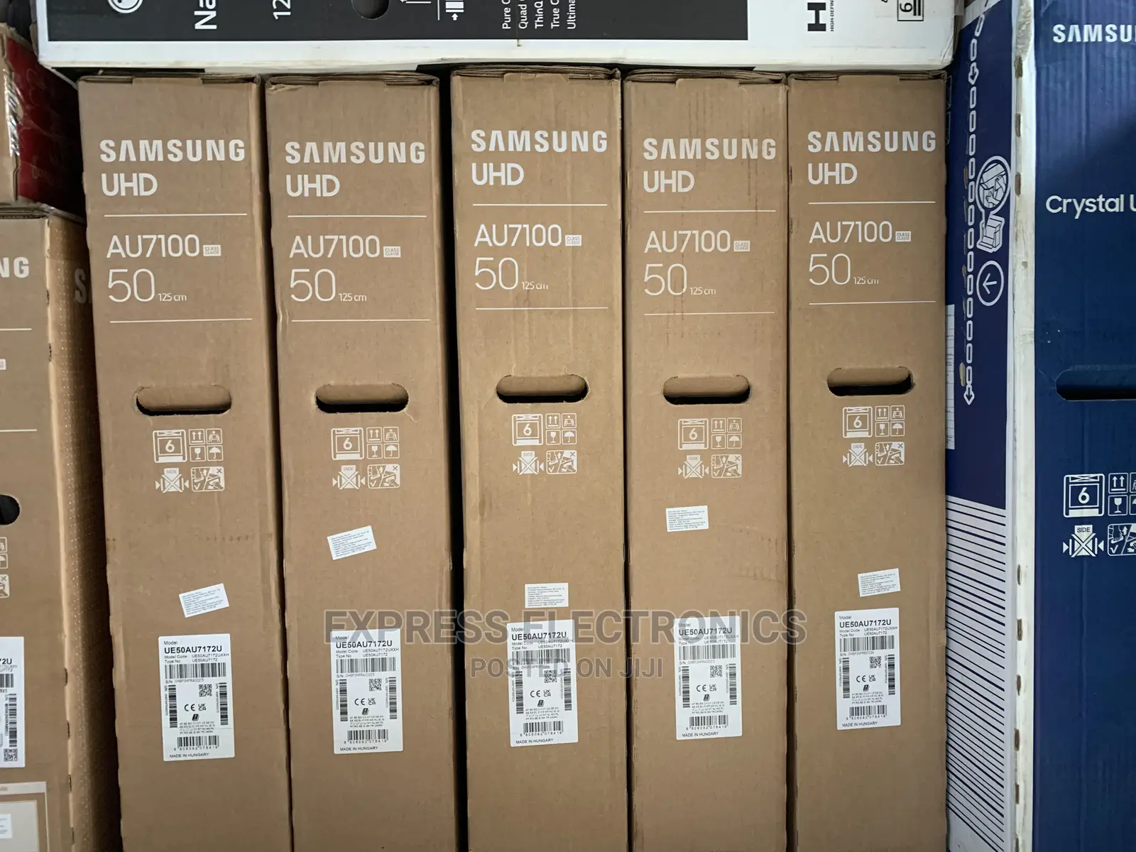 Samsung 50AU7172, 50”Smart, Ultra HD, LED+Power Guard