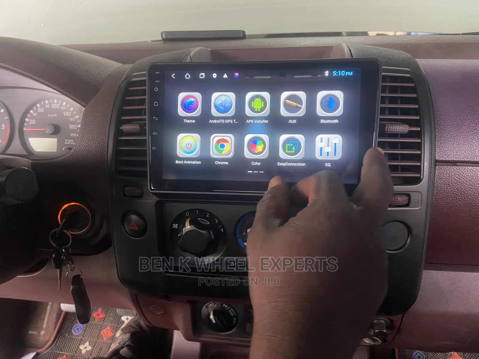 Nissan Navara Android Screen