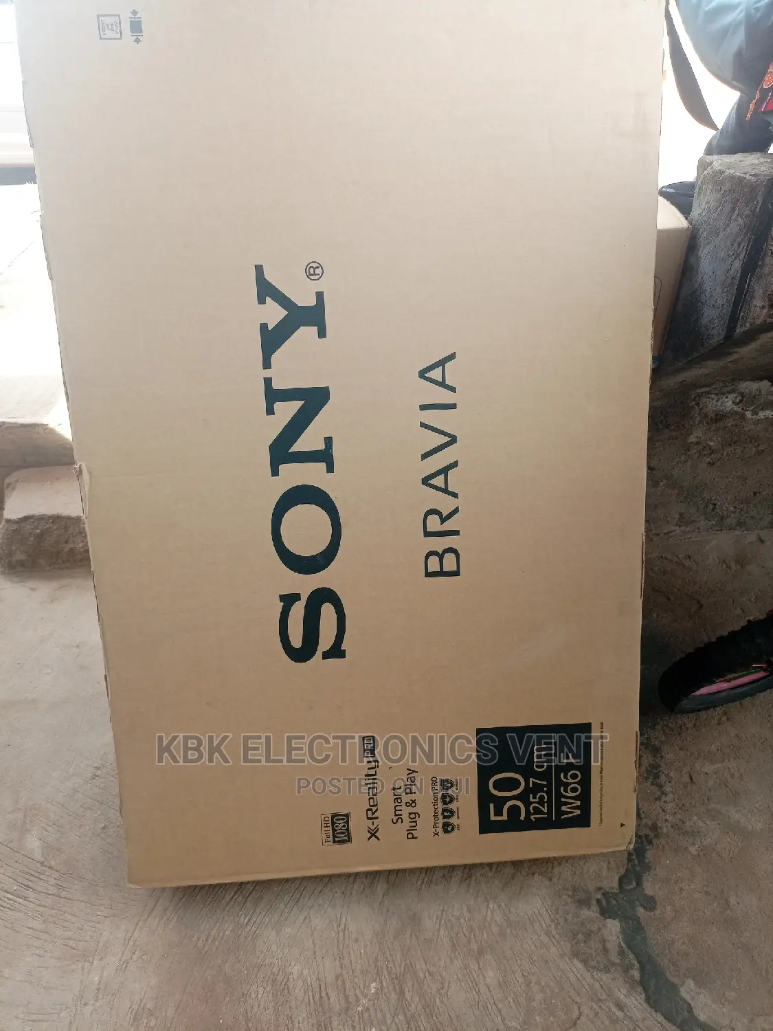 Sony Bravia 50" (50W660F)Smart UHD Satellite
