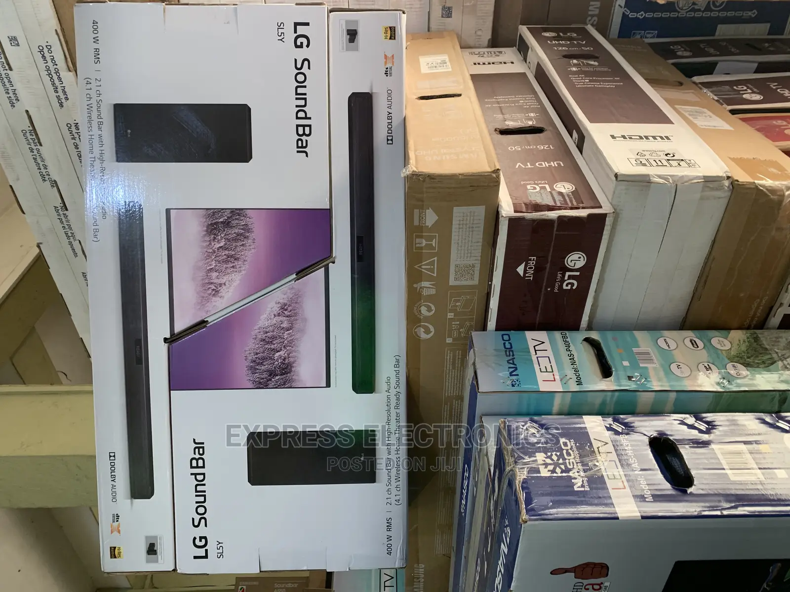 LG SL5Y 2.1ch Audio Soundbar With Subwoofer+Free Power Guard