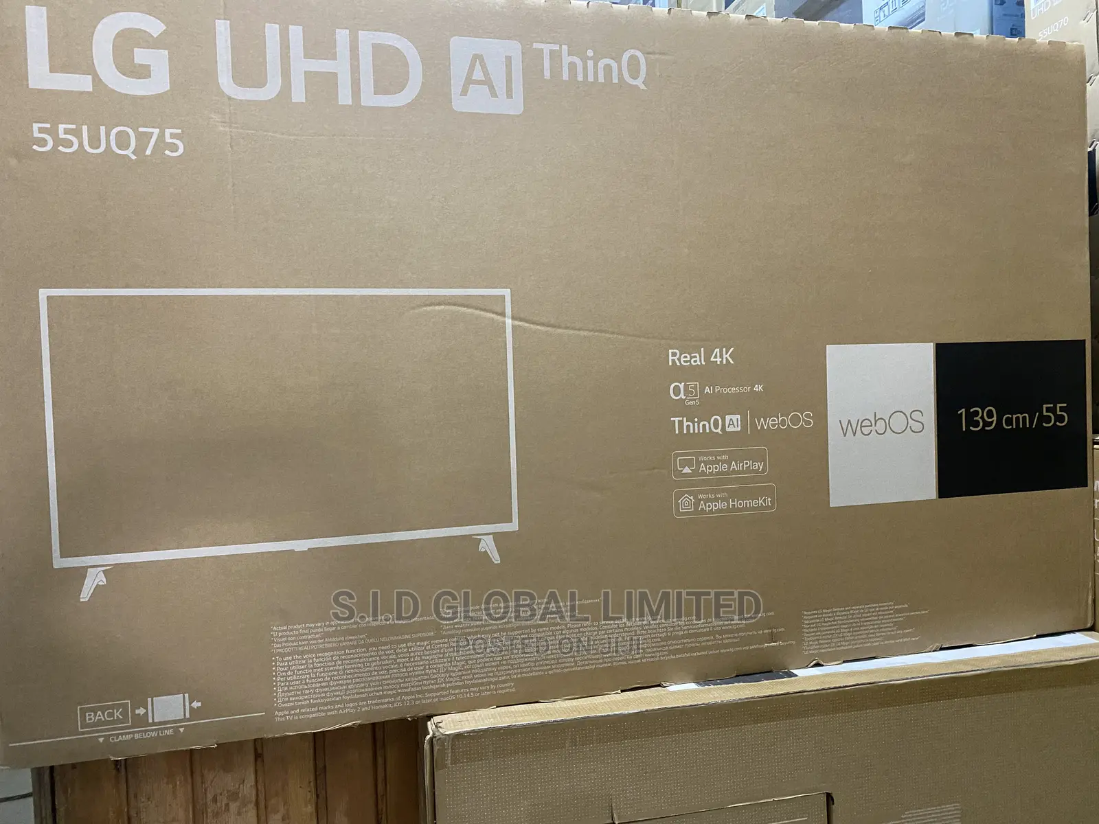 Xmas Promo LG 50”Uhd 50uq75006(2022) Hdr Smart Netflix.