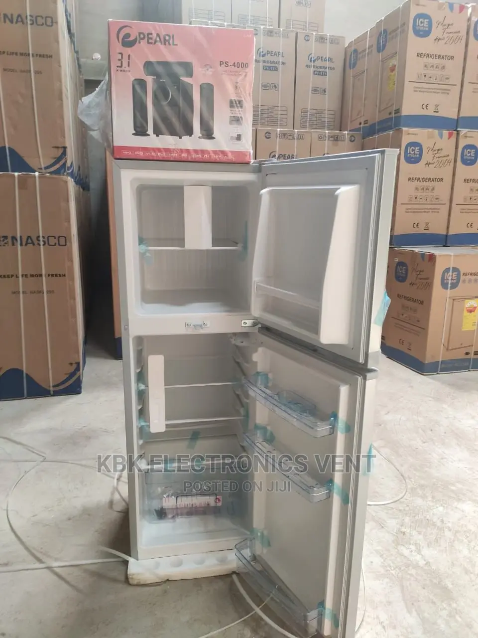 Nasco 138ltr Fridge+ Free Speaker