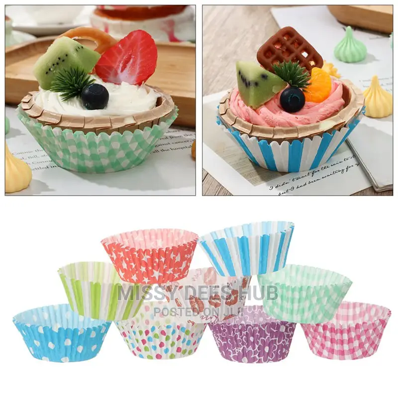 Cupcake Paper Liners - 100pcs
