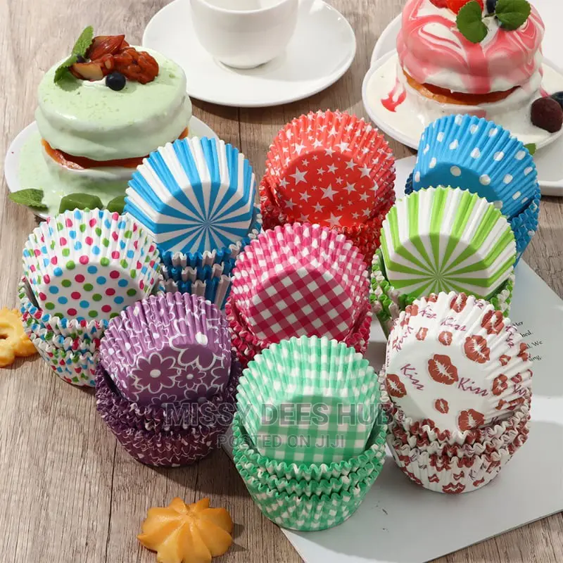 Cupcake Paper Liners - 100pcs