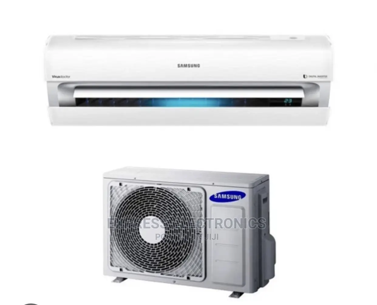 2.5hp Split Samsung AC R410 Gas + Free Wall Mount Brackets