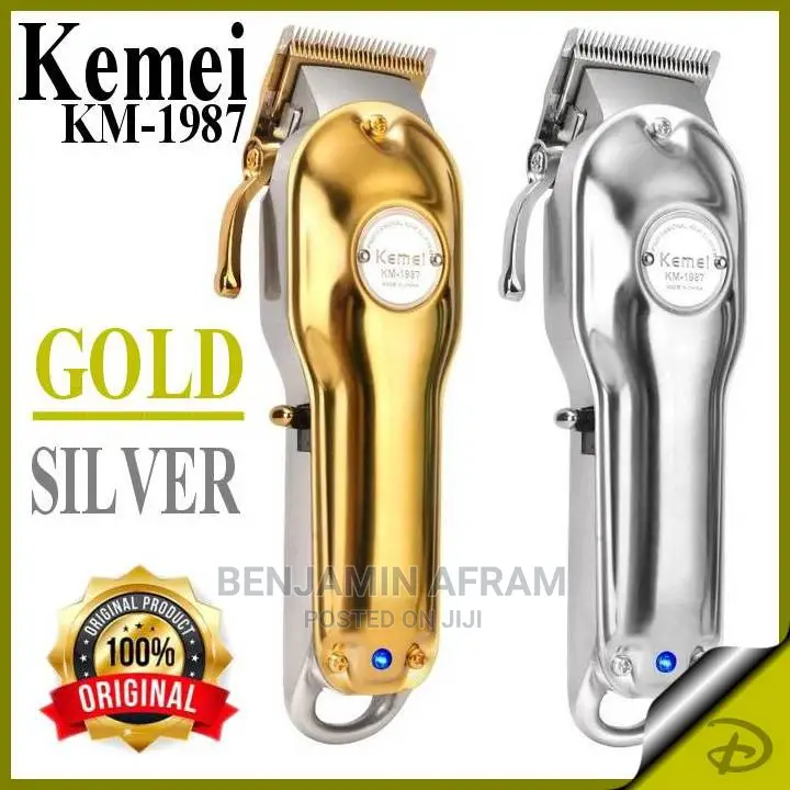 Kemei 1987 Barbering Clipper Rechargeable