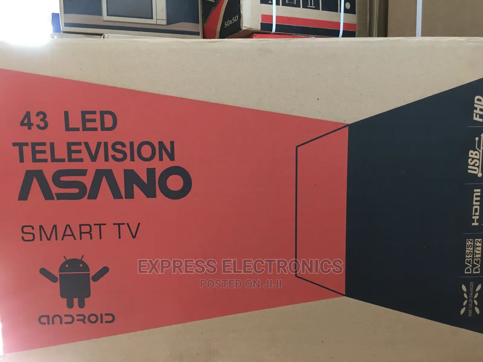 Astonishing 43”Asanosmartuhd +Wireless Keyboard and Mouse