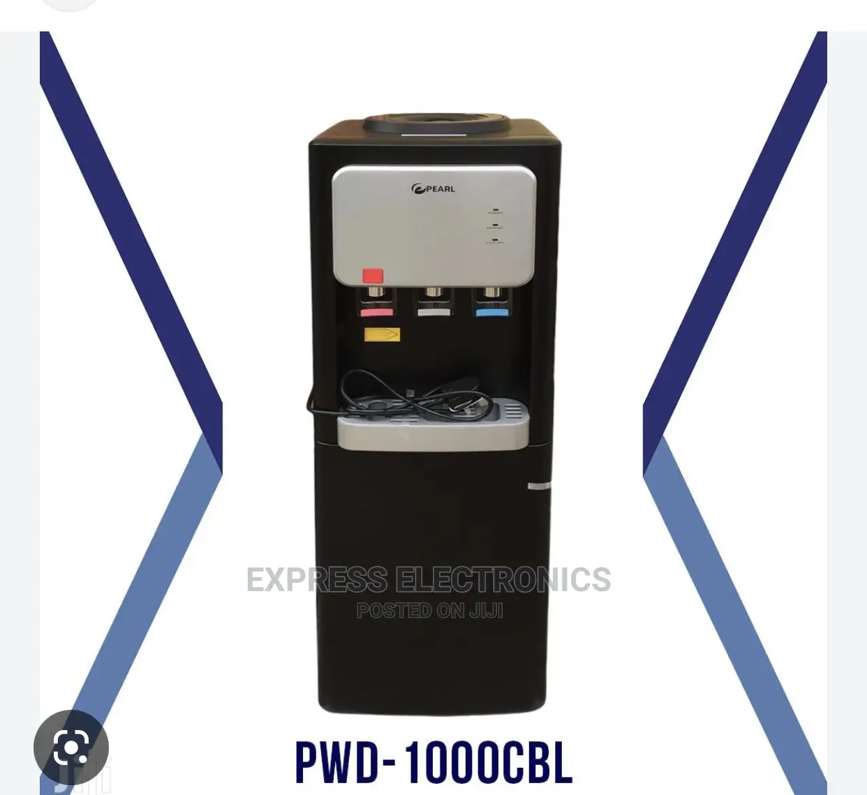 Fast Chilling Pearl 3 Taps Water Dispenser