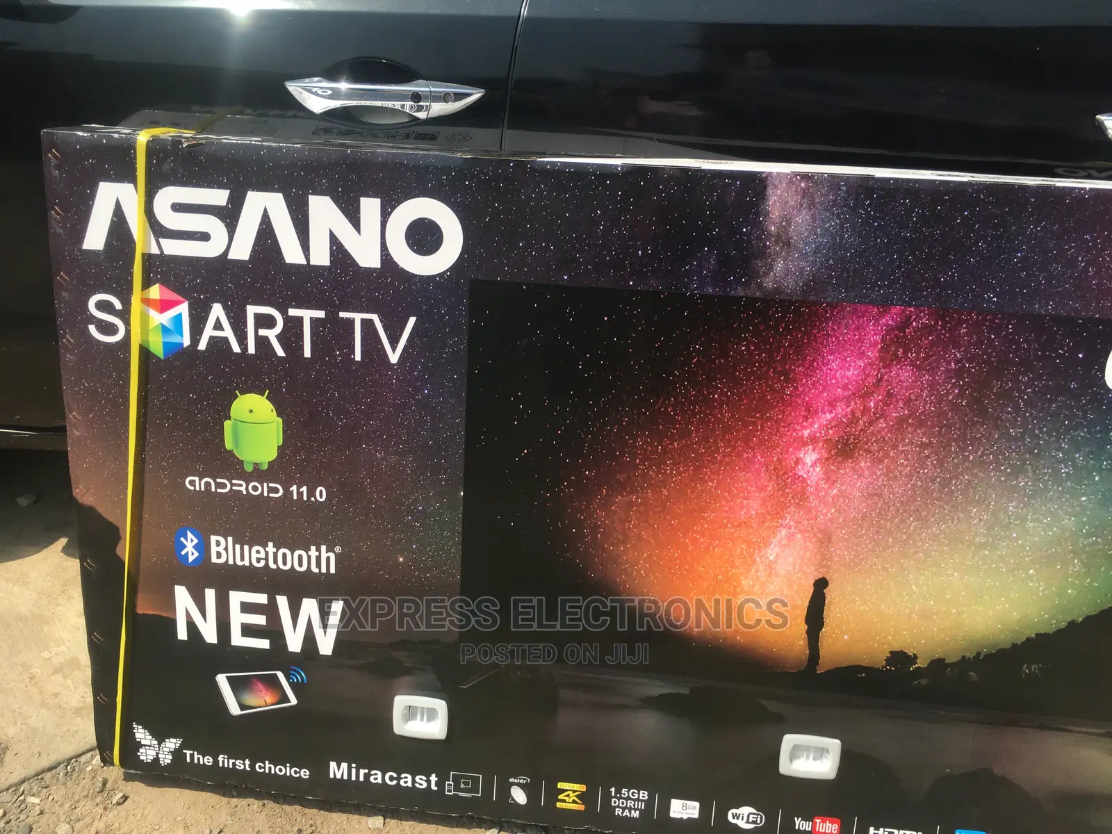New Type Asano 65′′UHD Android Uhd +Wall Mount and DSTV