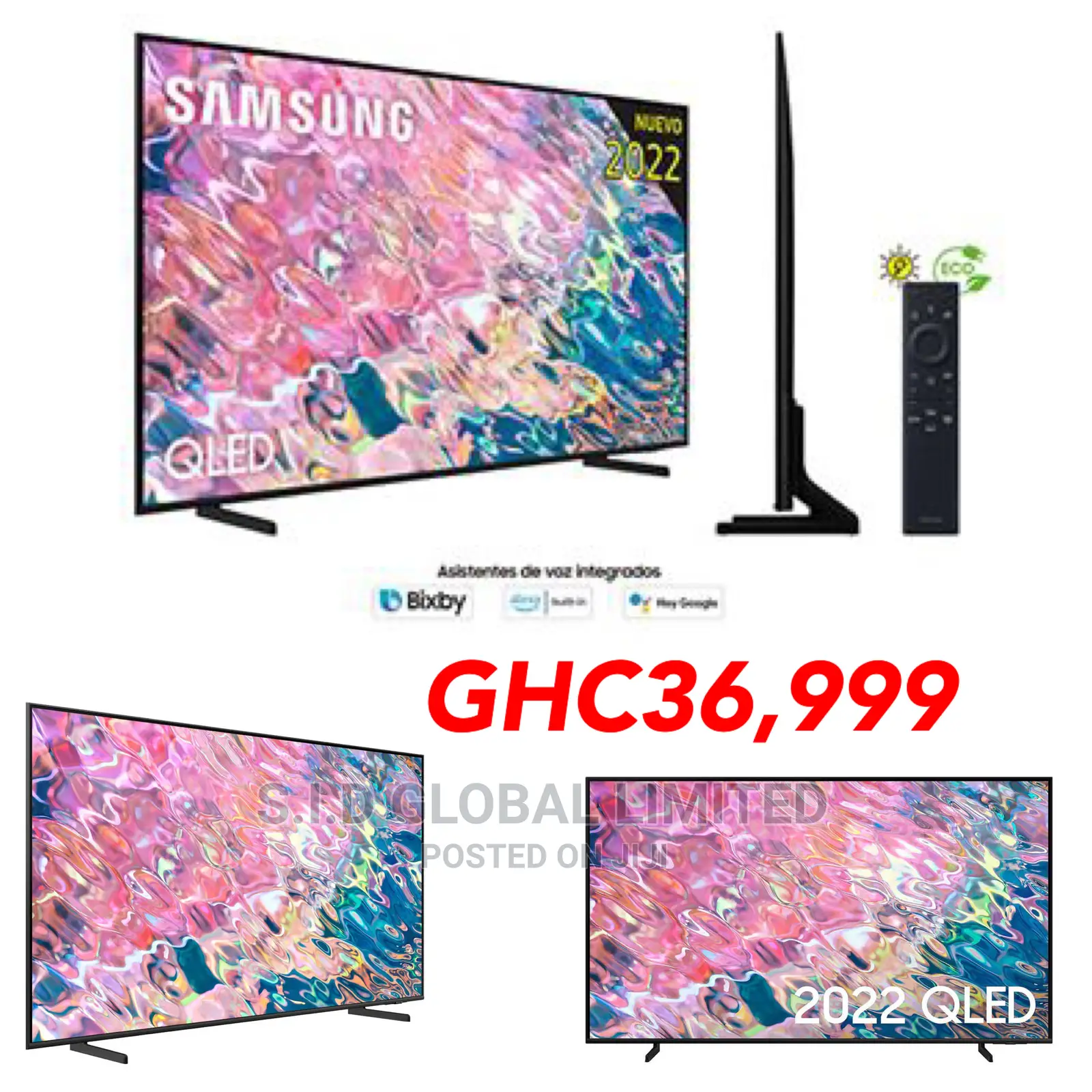 Samsung 85” Qe85q60b (2022) Qled Hdr Uhd Smart