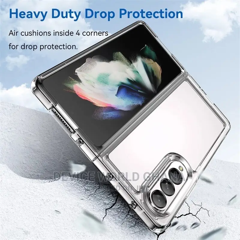 Transparent Hybrid Case for Samsung Z Fold 6,5 ,4,3