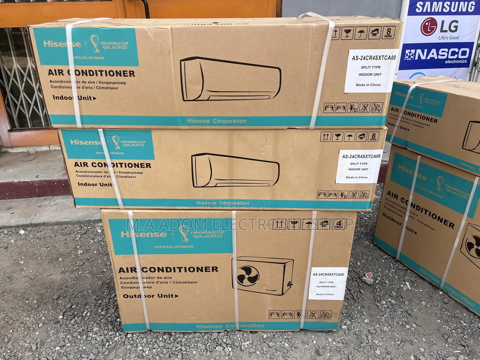 New Hisense 2.0 Hp Split AC R410gas